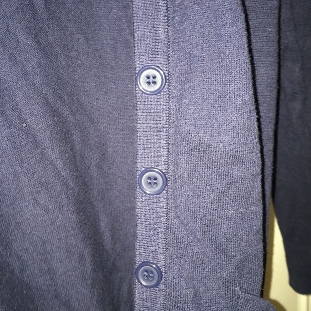 Navy blue forever 21 cardigan